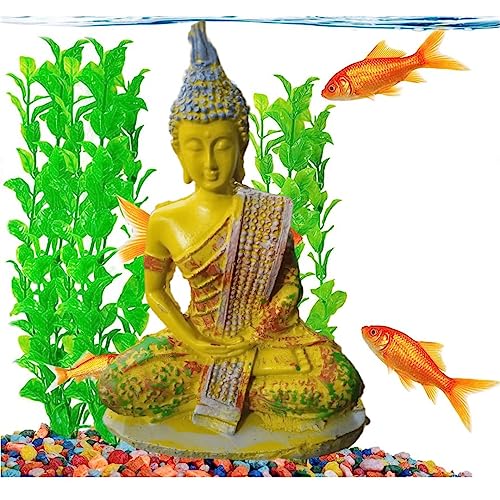 Petzlifeworld Buddha Meditating Statue for Aquarium Fish Tank Decorati –  PetzLifeWorld