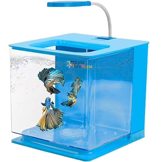 Transparent Glass Aquarium Tank 5 Litre, Packaging Type: Box, Size