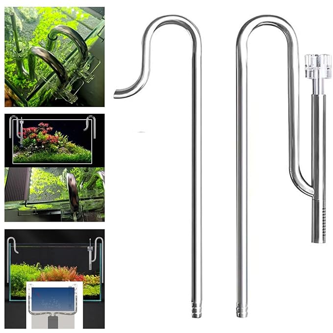 Mufan Stainless Steel Lily Pipe Set with Surface Skimmer Inflow and O