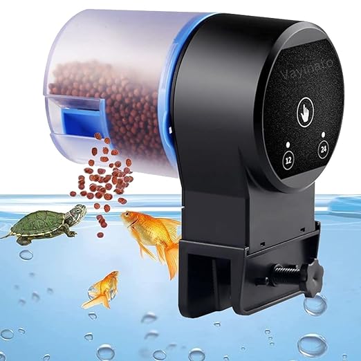 Digital automatic fish feeder best sale