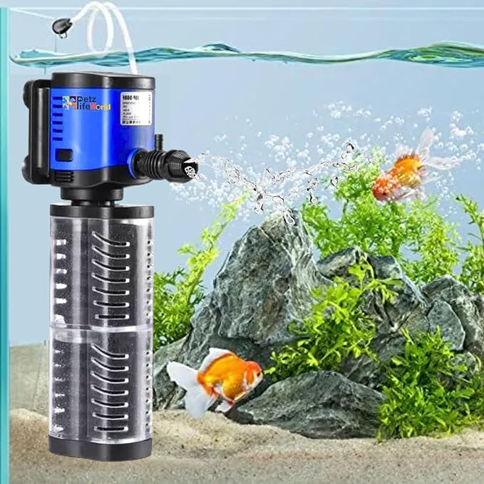 3 in 1 outlet aquarium filter