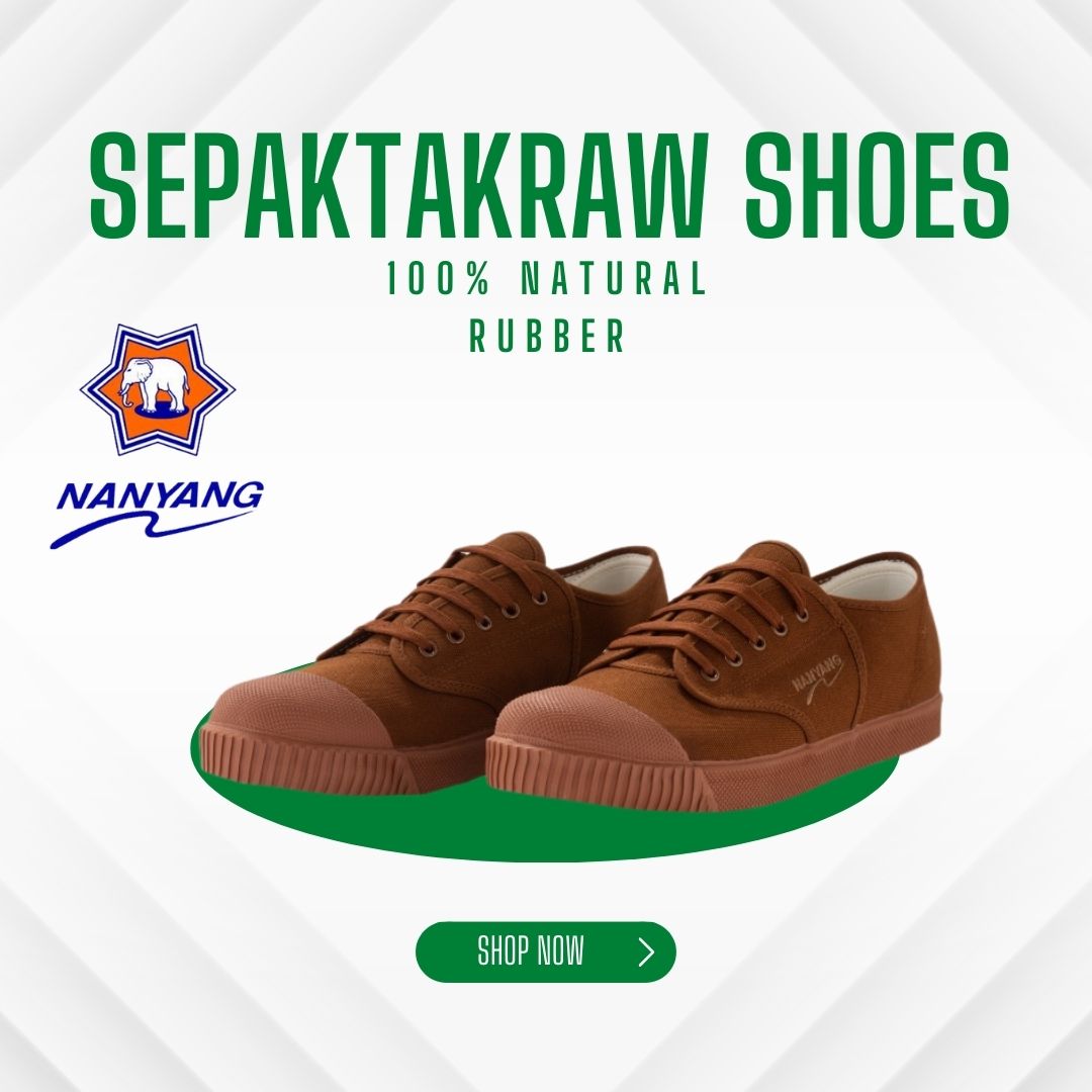 Nanyang SepakTakraw Shoes | Imported From Thailand | 100% Natural Rubber