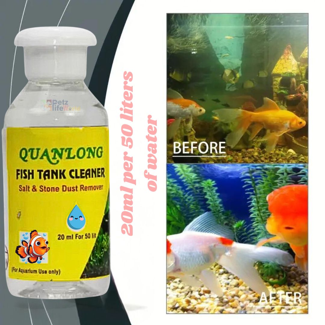 Quanlong Fish Tank Cleaner | Salt & Stone Dust Remover for Aquarium Fish Tank