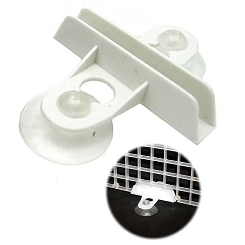 Aquarium White Divider Sheet Breeding Separation Aquarium White  Clip | Partition Fish Tank Isolation Suction Cup Clip