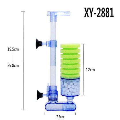 Xinyou XY-2881 Aquarium Biological Sponge Filter for Fish Aquarium Tank