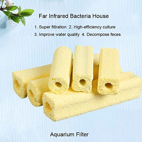 Petzlifeworld Aquarium Filter Media,Fish Tank Ceramic Bio Media Blocks - Koi Pond Aquaculture