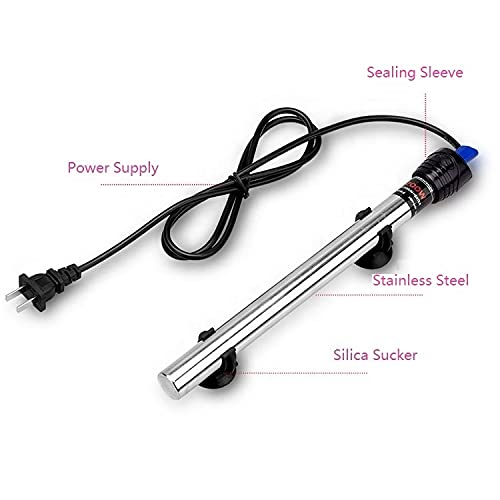 Sobo HC Series 300W Submersible Stainless Steel Aquarium Heater | Efficient Automatic Heating for Your Aquarium