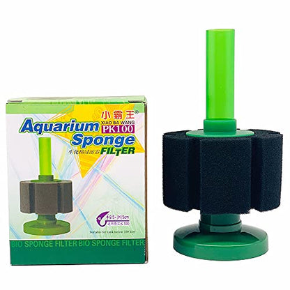 PK-100 Aquarium Black with Green PK Series Bio Sponge Filter for Aquarium Fish Tank