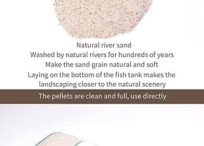 Petzlifeworld 2.5 Kg Natural Nile River Sand for Aquarium Fish Tank