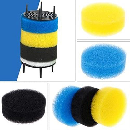 Sunsun 603 B Filter Spare Sponge 3 Pcs Multi Colour