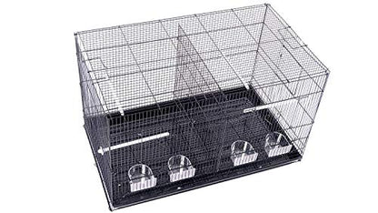 High Quality Powder Coated Rustproof 2 Feet Birds Partition Cage