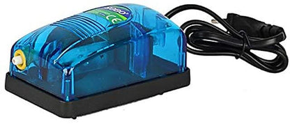 SOBO Energy Saving Design (Single Outlet) Air Pump for Aquarium Fish Tank with Free 2 Meter Air Tube, 1 Air Stone & 1 Check Valve | Power : 3W | Output : 3.5L/H | Pressure ; 0.02Mpa (SB-548A)