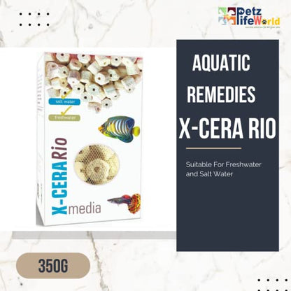 Aquatic Remedies X-Cera Rio Filter Media, 800 ML (350G) | The Finest Light Weight Ceramic Media with high Porous Active Surface Area for Bacteria