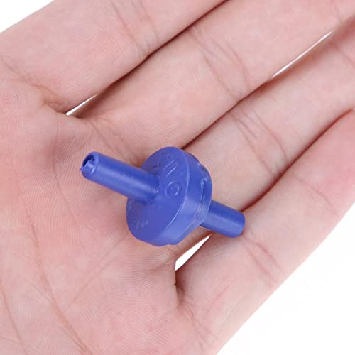 Petzlifeworld Blue Plastic One Way Non-Return Valve Check Valve Aquarium Air Pump Accessories