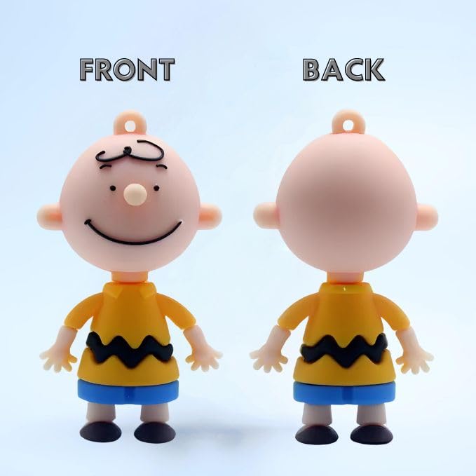 Petzlifeworld 1 Pcs Floating Charlie Brown Toy Fish Tank Attractive Cute Miniature Decoration