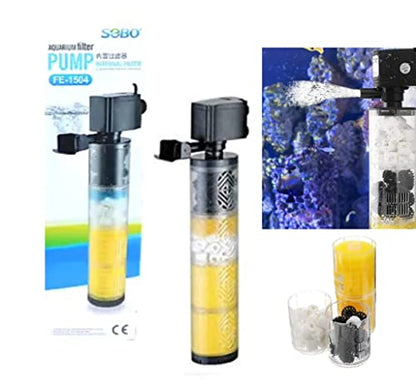 Sobo FE Series Fish Tank Aquarium Internal Filter (FE-1504 |15W | 1200L/H)