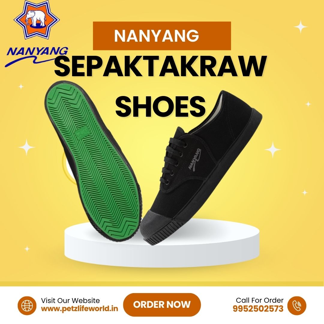 Nanyang SepakTakraw Shoes | Imported From Thailand | 100% Natural Rubber