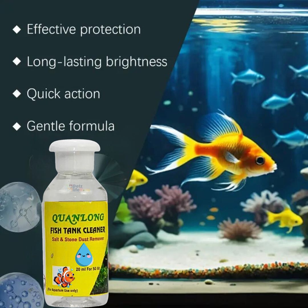 Quanlong Fish Tank Cleaner | Salt & Stone Dust Remover for Aquarium Fish Tank