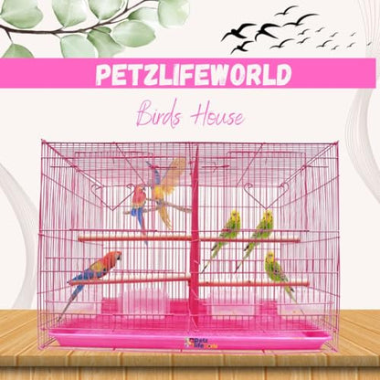 High Quality Powder Coated Rustproof 2 Feet Birds Partition Cage