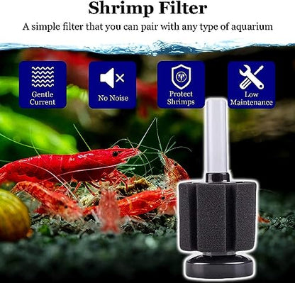 Xinyou XY-180 Super Biochemical Sponge Filter | Suits for Bowl and Up to 1.5 Feet Fish Tank