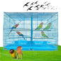 High Quality Powder Coated Rustproof 2 Feet Birds Partition Cage