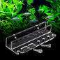 Yee Acrylic Aquarium Fish Tank Aquascaping Tool Aquatic Plant Kits Management Holder Tweezers Scissors Storage Rack, Aquarium Tank Mounted