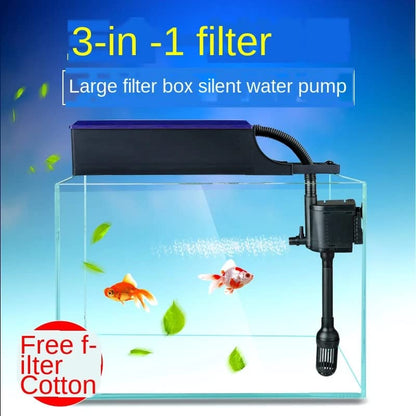 Sunsun Aquarium Fish Tank Top Filter (JS-600 | 12W | 650L/H)