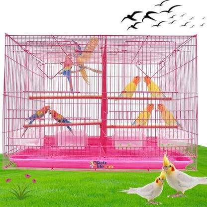 High Quality Powder Coated Rustproof 2 Feet Birds Partition Cage