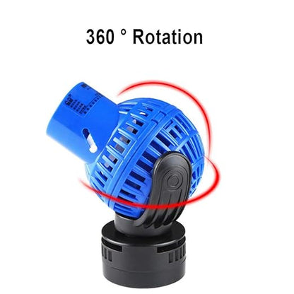 Sunsun JVP Wavemaker Series Aquarium Fish Tank 360° Circulation Pump Submersible Wave Maker With Magnetic Holder and Adjustable Flow Rate | Single Head