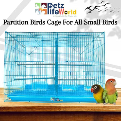 High Quality Powder Coated Rustproof 2 Feet Birds Partition Cage