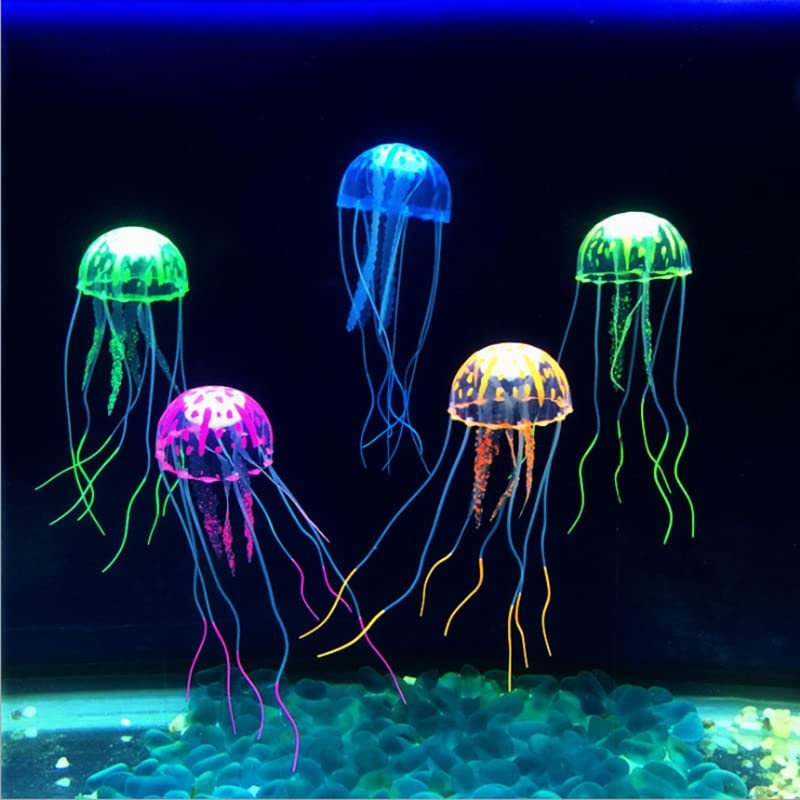 Floating jellyfish shop aquarium decoration