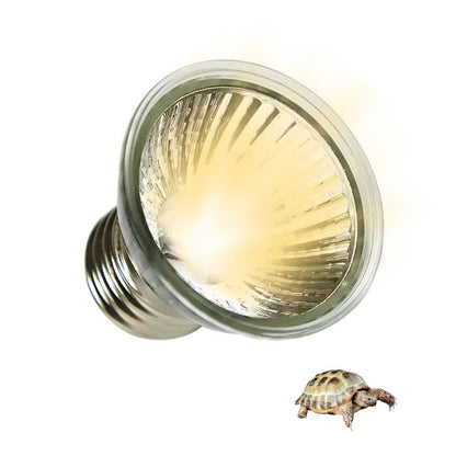 Petzlifeworld 50W Reptile Turtle Heat Lamp Lights, UVA UVB Aquarium Bulbs