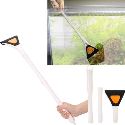 YEE Aquarium Fish Tank Extendable Handle Algae Cleaning Sponge Brush Maintanace Tool Kit | No Scratch| Detachable Extension | YSL-230 | Suitable Fish Tank