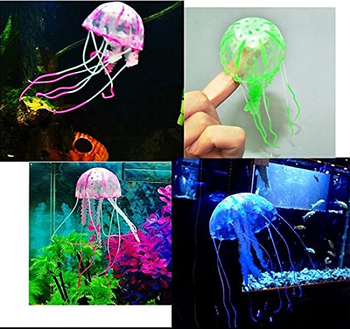 Floating jellyfish aquarium decoration best sale