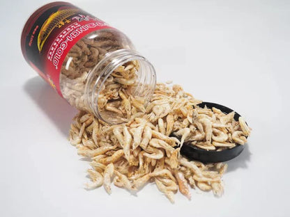 Inch Gold Dry Shrimp for Arowana, 100G for Large and Middle Size of Carnivorous Fish