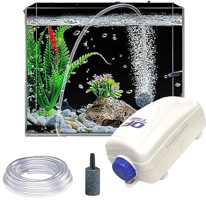 Ocean Free Z-1000 Zero Noise Aquarium Air Pump | Power: 1.8W | Flow: 1200 cc./min