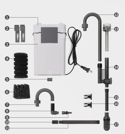 Sunsun Xiaoli New Premium XBL Series External Hang On Canister Filter