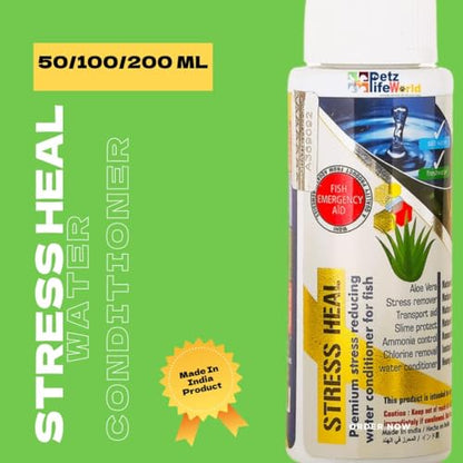 Aquatic Remedies (Pack of 2) Stress Heal-100ml & MIcrolife S2-100ml Aquarium Water Condiitoner