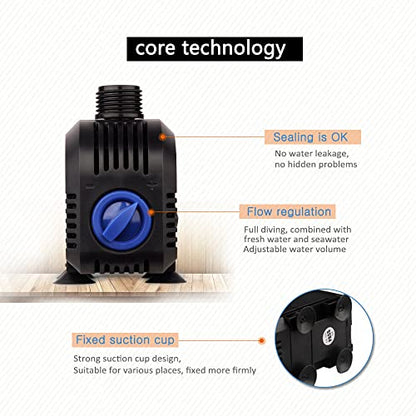 SunSun Submersible Pump | HJ 3000 3000L/H 55W