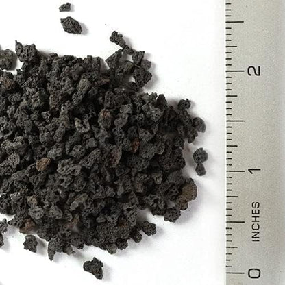 Petzlifeworld 500g Black Natural Lava Chips for Plants Garden Landscaping Decoration Aquarium Volcanic Horticultural Bonsai Terrarium Fish Tank Decorative Stone