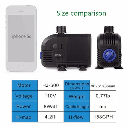 Sunsun HJ Series Aquarium Submersible Pump for Fountain