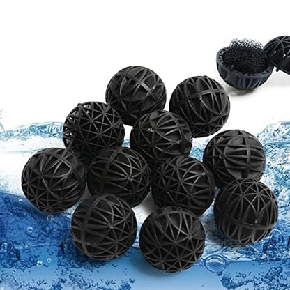 Petzlifeworld 26mm (20 Pcs) Aquarium Fish Tank Filter Media Bio Ball for Canister Filter