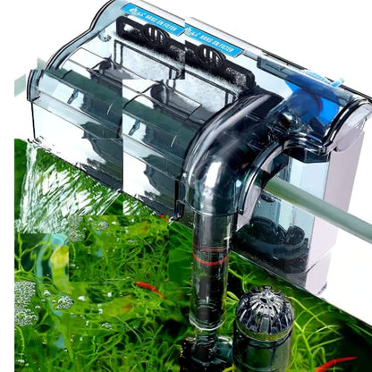 RS Electricals RS-6000 Aquarium Hang on Filter | Power: 3W | Flow: 350 L/H