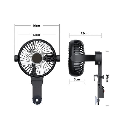 Jeneca FS-13 Low Noise Cooling Fan for Aquarium Fish Tank | Power :1W | Size : 150 * 120 * 200Mm