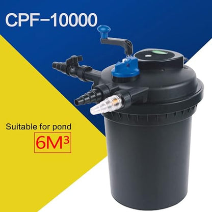 Sunsun/ Grech CPF-10000 Pond Filter Without Pump  | Power:11 Watt | Flow:10000L/H