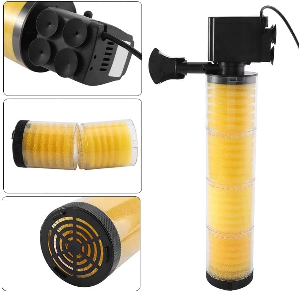 Petzlifeworld LY-3320 | 35W | 1500L/Hr | Perfect for 5 Feet Tank Multi Function Powerful Aquarium Internal Filter