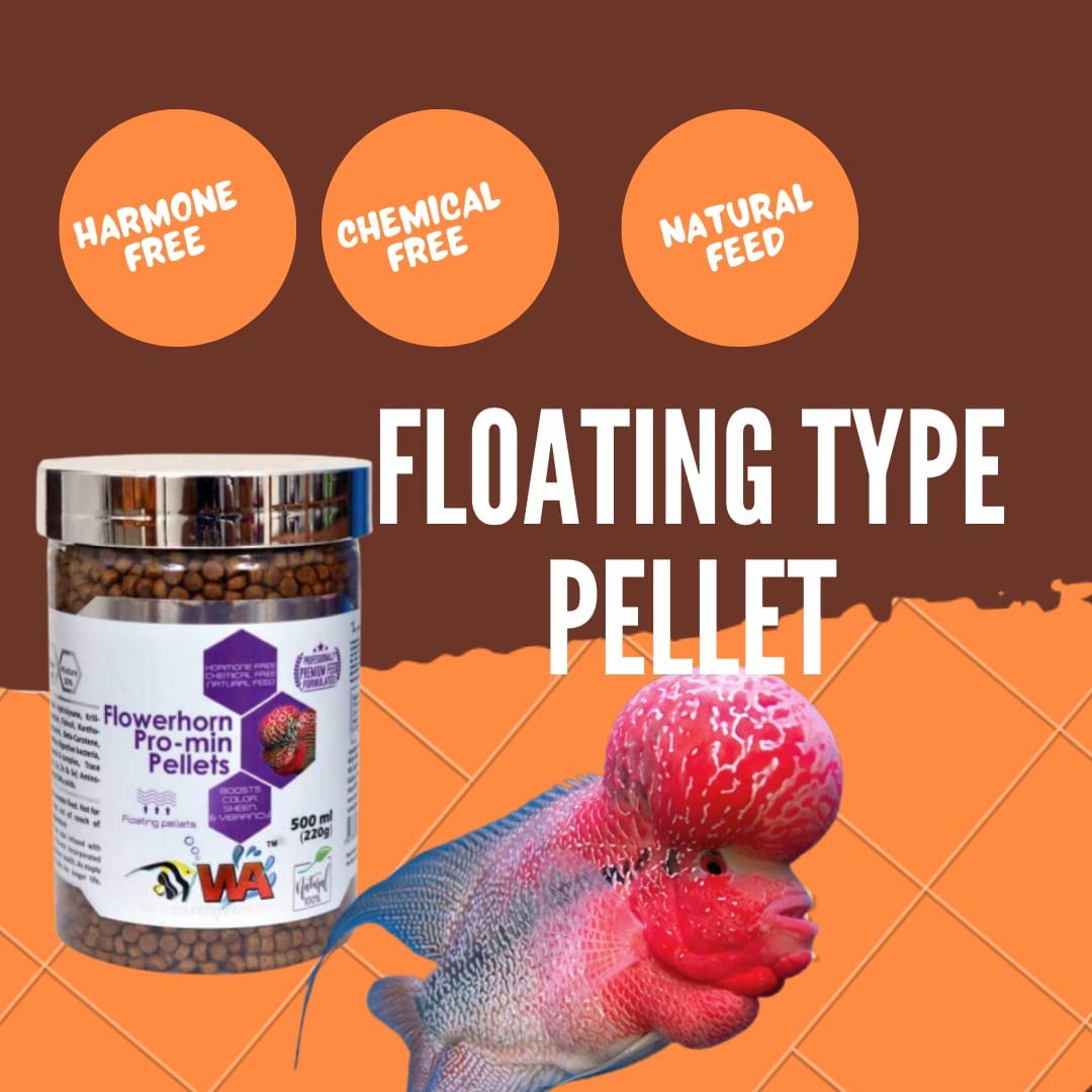 WA Flowerhorn Pro-min Pellets For Fish Food