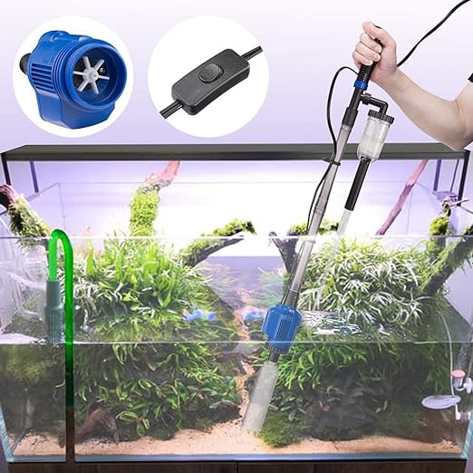 Sobo Bo-58 Multi Functional Aquarium Vacuum Cleaner Gravel Water Change For Aquarium Fish Tank H.Max : 2M Output : 2000L/H Watt : 32W