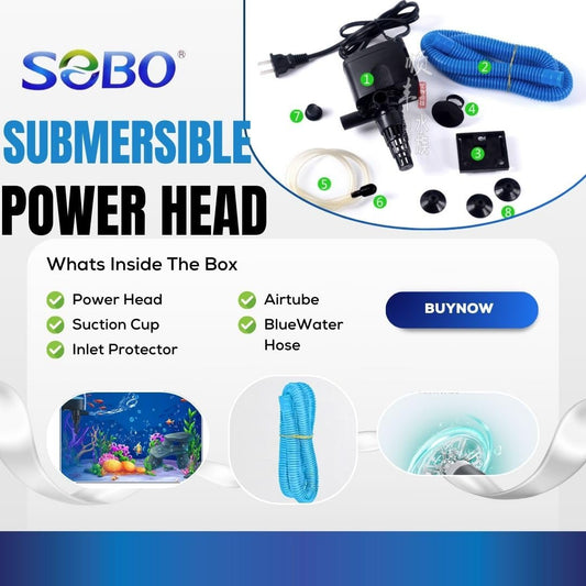 Sobo WP Series Aquarium Power Head Submersible Pump