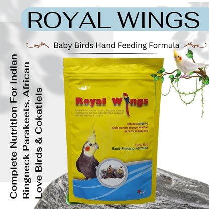 Star Farms  Royal Wings Hand Feeding Formula With Hand feeding syringe